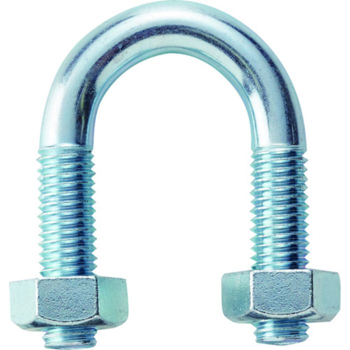 TRUSCO SGP用Uボルト 三価ユニクロ 呼び径15A ねじ径M10(Tcode:1612474)