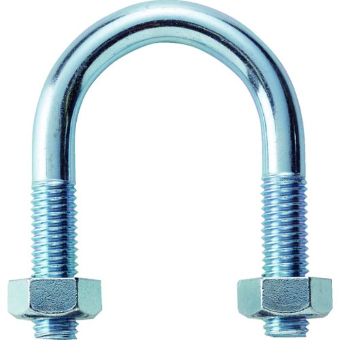 TRUSCO SGP用Uボルト 三価ユニクロ 呼び径25A ねじ径M10(Tcode:1612476)