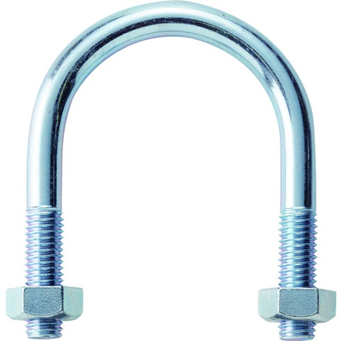 TRUSCO SGP用Uボルト 三価ユニクロ 呼び径40A ねじ径M10(Tcode:1612478)