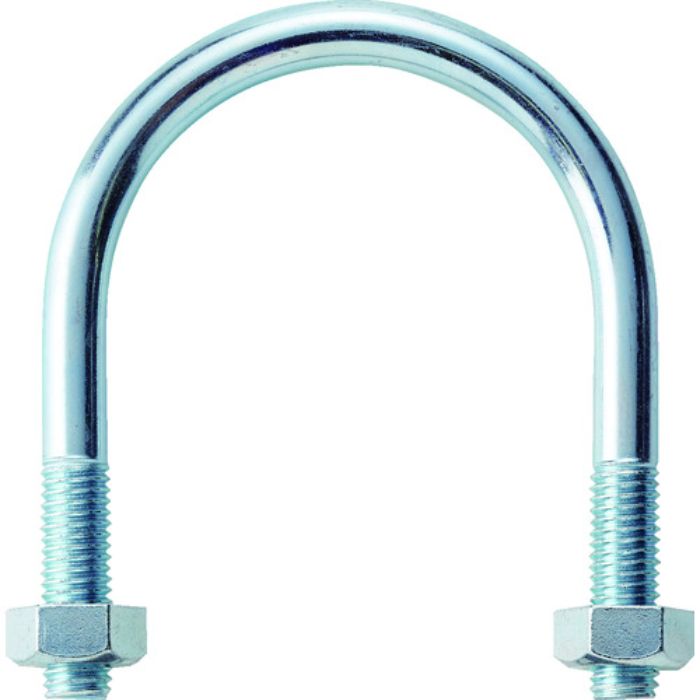 TRUSCO SGP用Uボルト 三価ユニクロ 呼び径50A ねじ径M10(Tcode:1612479)