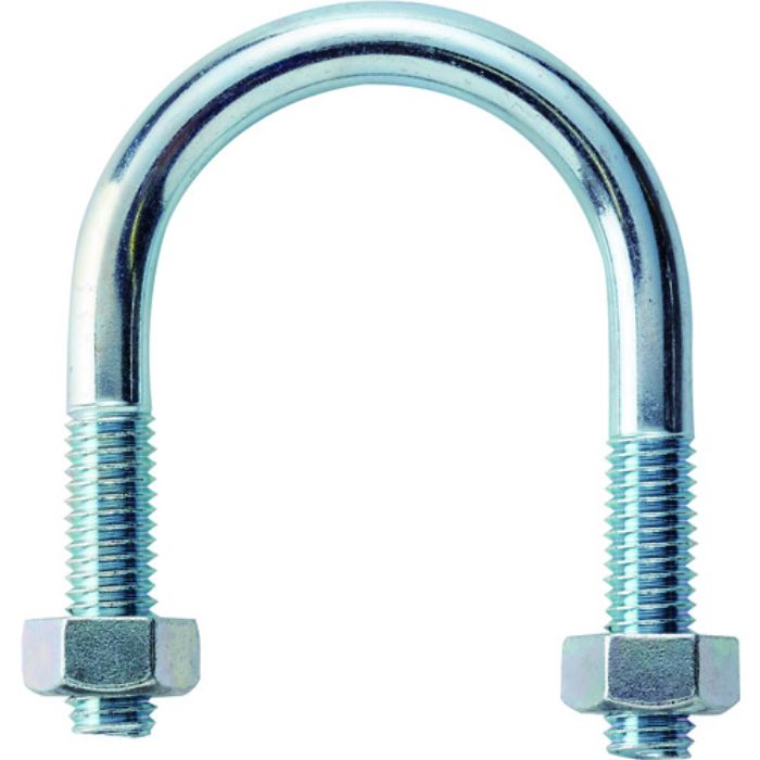 TRUSCO SGP用Uボルト 三価ユニクロ 呼び径25A ねじ径M8(Tcode:1612471)