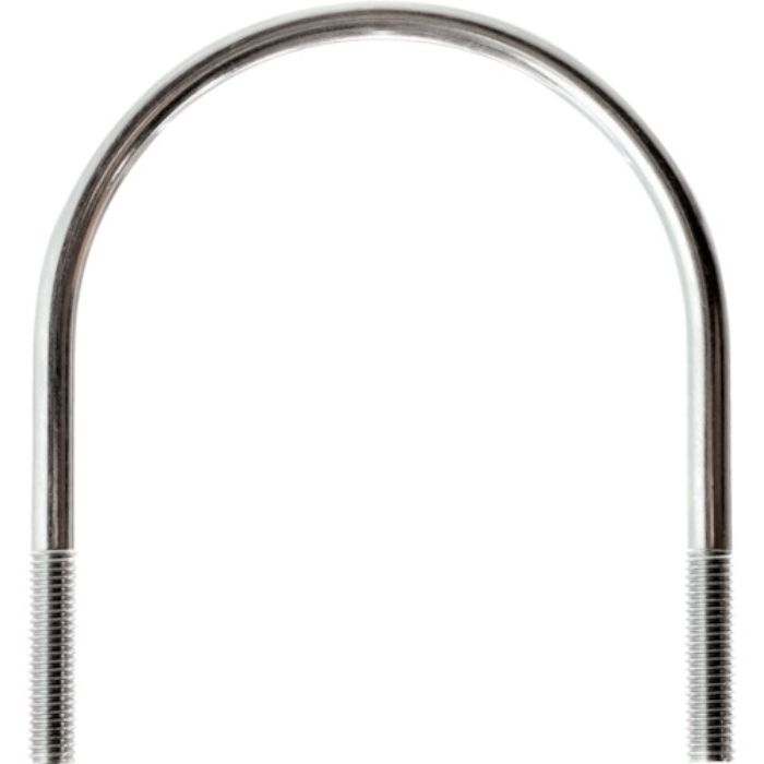 TRUSCO SGP用Uボルト 三価ユニクロ 呼び径80A ねじ径M8(Tcode:2573406)