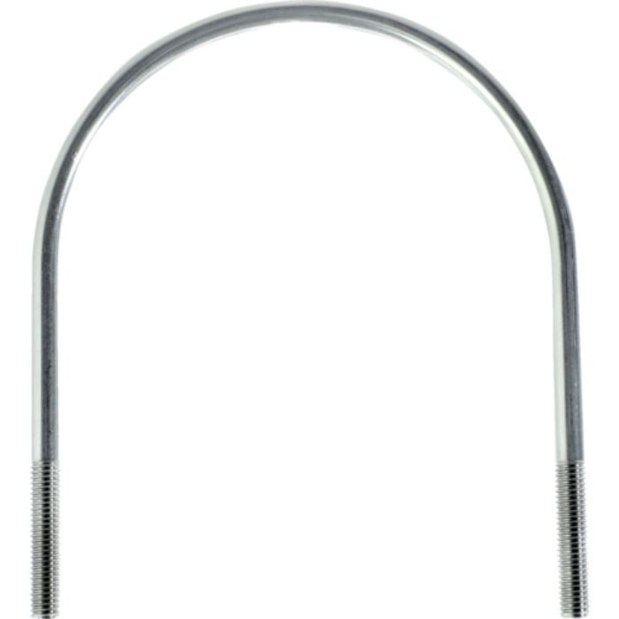 TRUSCO SGP用Uボルト SUS304 呼び径100A ねじ径M8(Tcode:2560019)