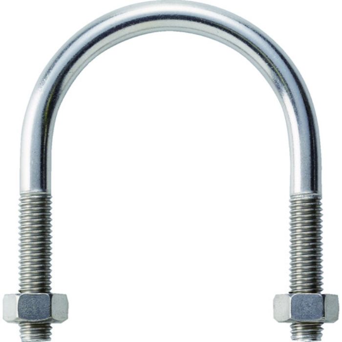 TRUSCO SGP用Uボルト SUS304 呼び径40A ねじ径M8(Tcode:1612494)