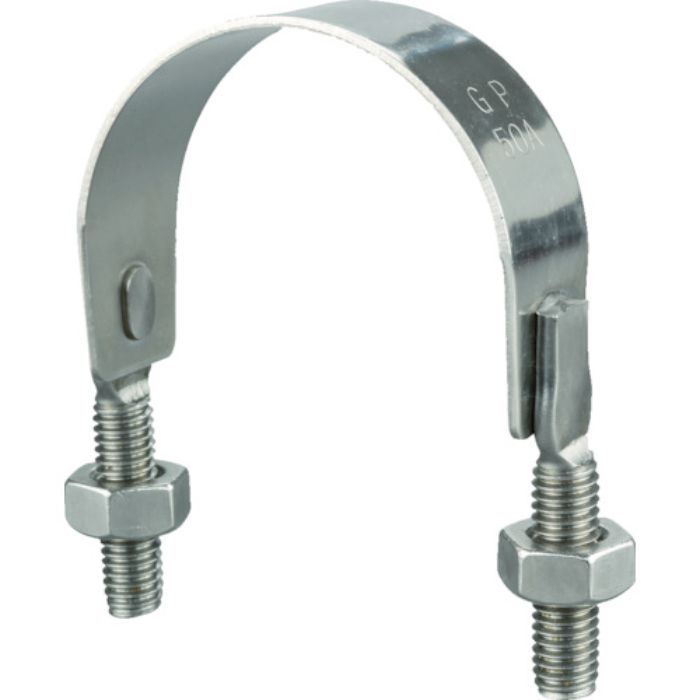 TRUSCO SGP管用Uバンド SUS304 呼び径 40A ねじ径3/8(Tcode:2546472)