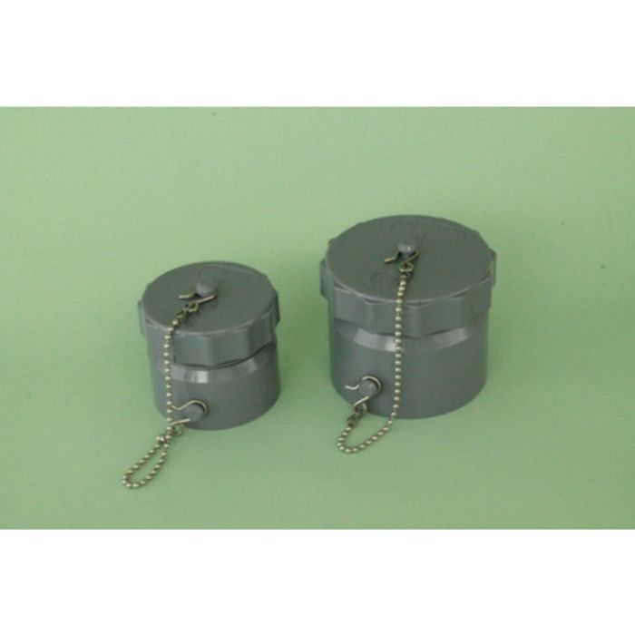 トーエー DV継手 ネジ式水閘 クサリ式 75(Tcode:8578835)