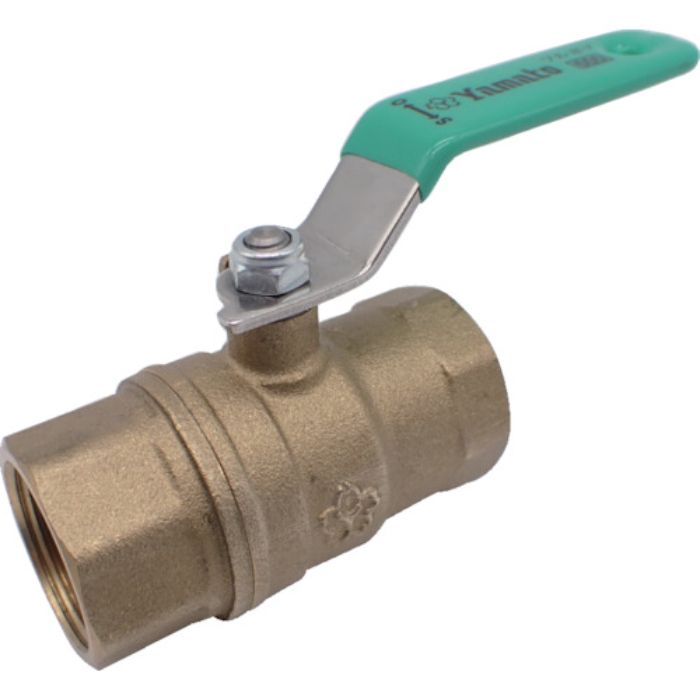 大和バルブ ボールバルブ 8A(600型、フルボア、黄銅)(Tcode:4734249)