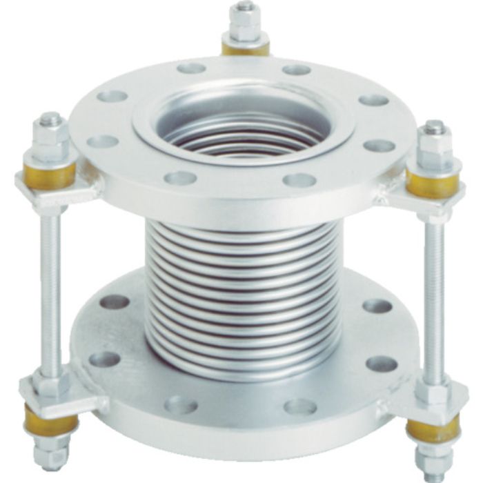 トーフレ フランジ無溶接型防振継手 10K SS400 125AX150L(Tcode:4398599)