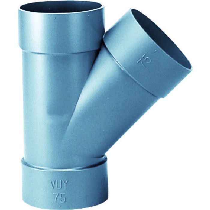 クボタケミックス VU継手 45°Yチーズ 75(Tcode:4465971)