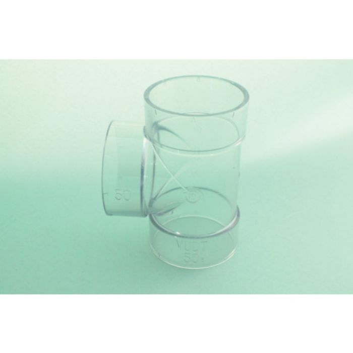 トーエー VU継手 チーズ 透明 50(Tcode:8579179)