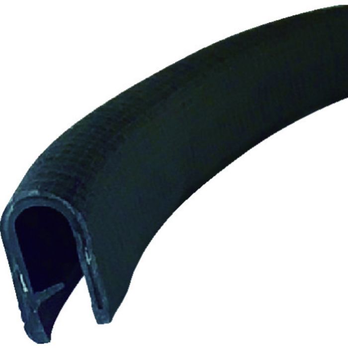 TRUSCO ワンタッチガスケット 2m PVC 芯材入り 板厚4.5mmまで 縦取り付け(Tcode:1164935)