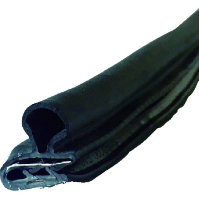 TRUSCO ワンタッチガスケット 2m EPDM 芯材入り 板厚1.4mmまで 横取り付け(Tcode:1164938)