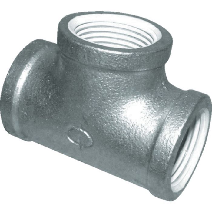 リケン ねじ込み管継手 ZD継手 チーズ(バンド付) シール加工付 呼び径(A)25(Tcode:2843072)