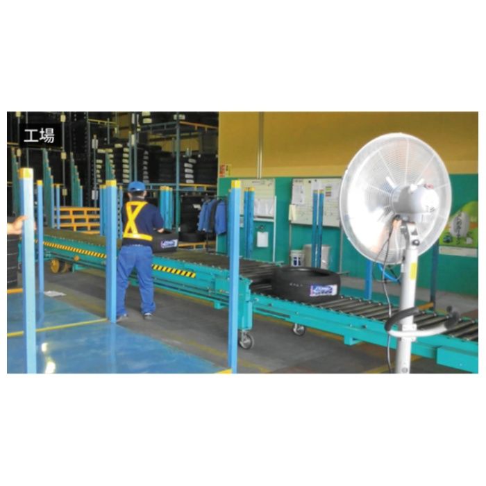 スーパー工業　ミスト発生機　100V　SFC-104-2　移動式ファンタイプの説明画像3