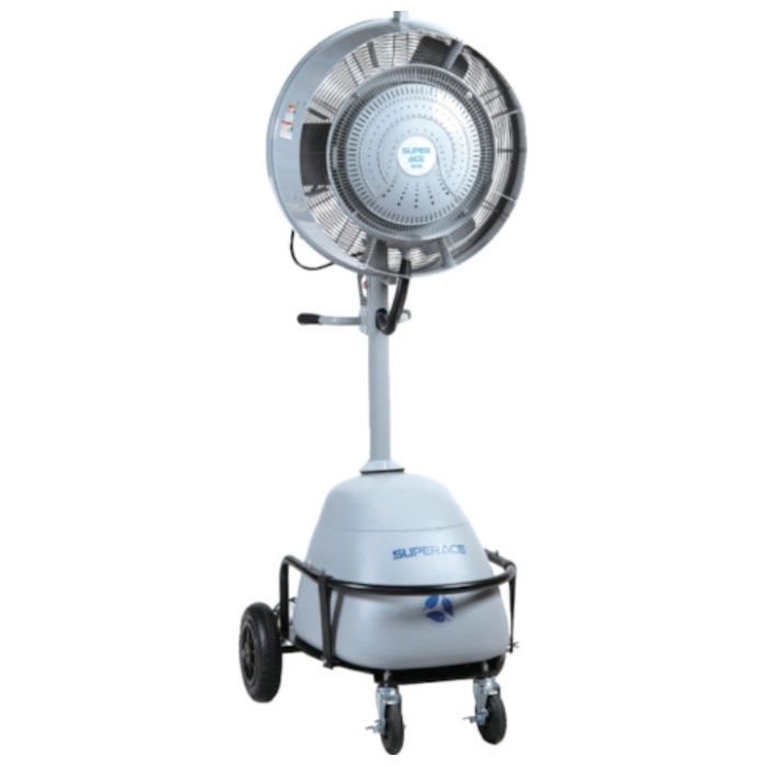 スーパー工業　100Vミスト発生機　SFC-114　簡易移動式ファンタイプ