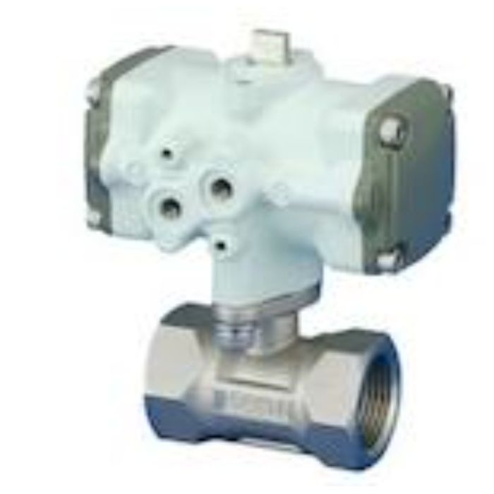Fujikin　ステンレス鋼製　空気式自動ボールバルブ　0.98MPa　AFMO-01　複動式W