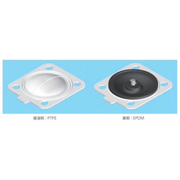 Fujikin　BNWシリーズダイヤフラム単体　標準ダイヤフラム(PTFE/EPDM)25A(1S)