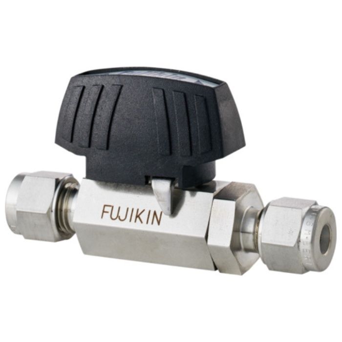 Fujikin　ステンレス鋼製3.92MPa　V-Lok継手付ボール弁