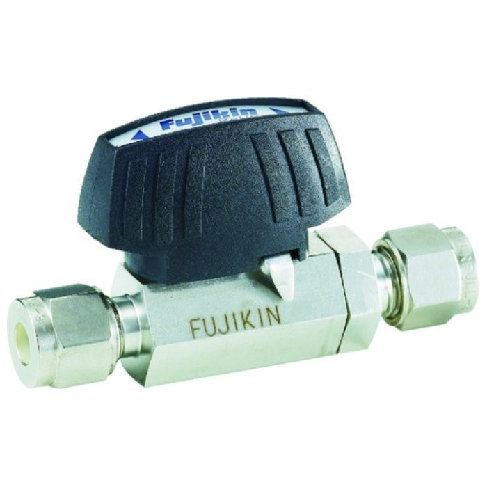 Fujikin　【売切廃番】ステンレス鋼製3.92MPaパワフル継手付ボール弁