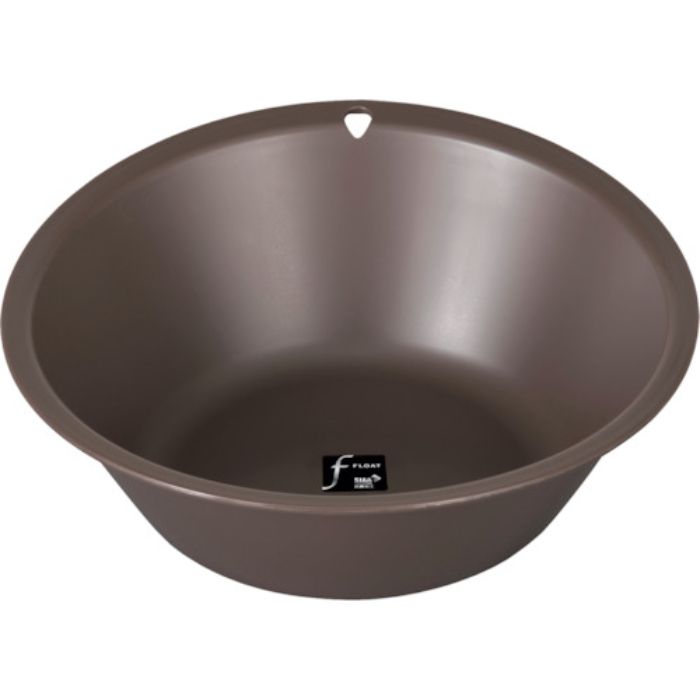 TONBO フロート洗面器 フック穴付 ブラウン(Tcode:4102130)