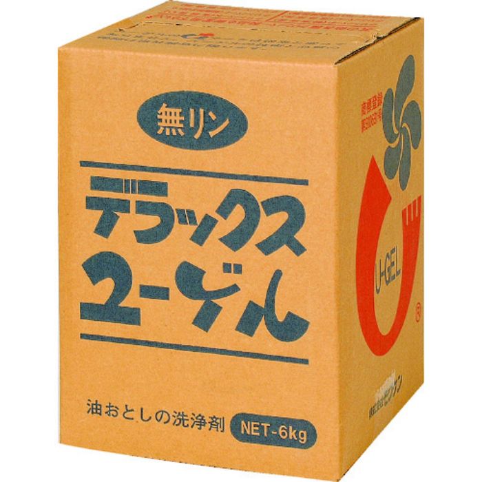 モクケン 工業用洗剤 ユーゲルDX 6kg(Tcode:2874997)