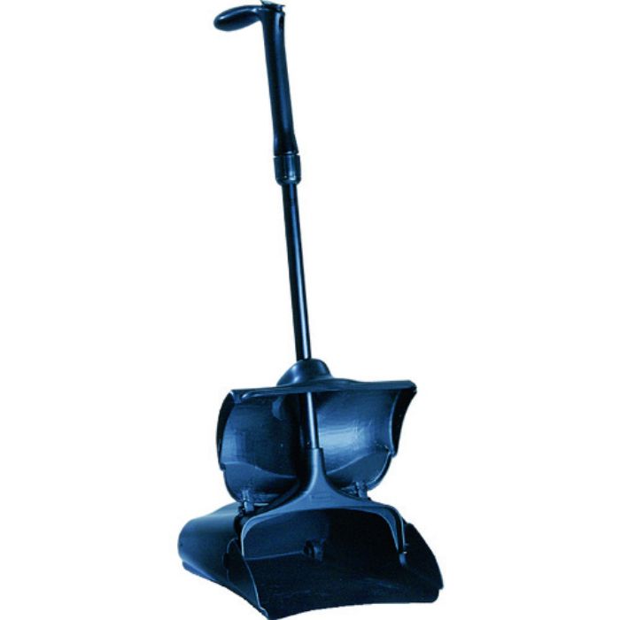 エレクター ラバーメイド ロビープロアップライトダストパン カバー付き ブラッ(Tcode:8194386)