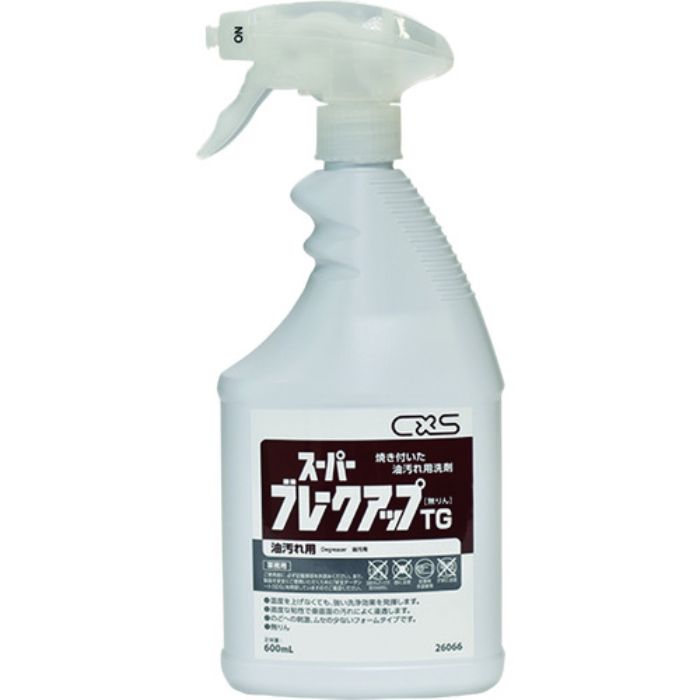 シーバイエス 強力油汚れ用洗浄剤 スーパーブレークアップTG 600ml(Tcode:1354952)