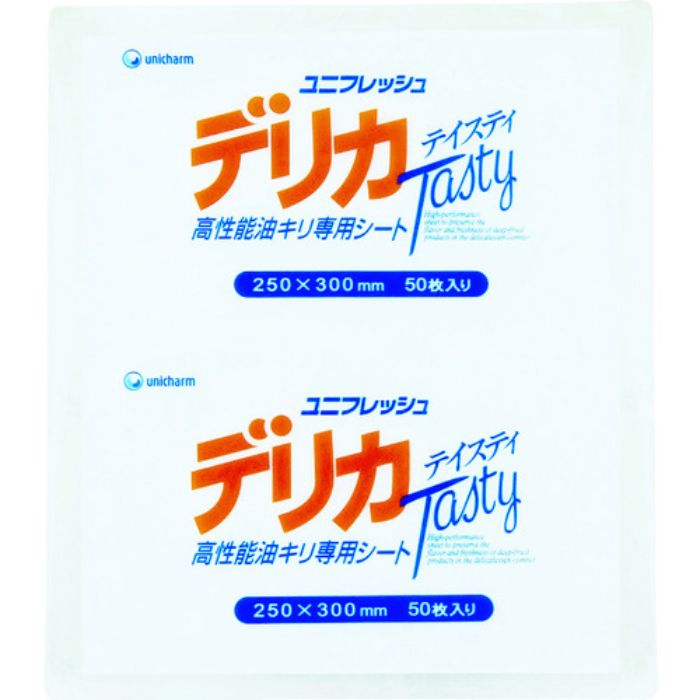 ユニ・チャーム クッキングペーパー デリカテイステイ 250×350mm(Tcode:7604033)