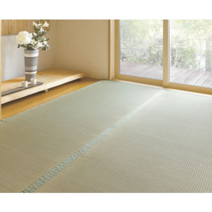 大島屋 ウレタン貼りい草上敷き 聚楽 江戸間3帖 174×261cm