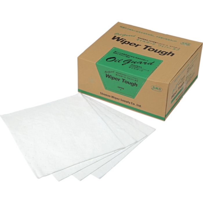 緑十字 オイルガードワイパータフ(高機能ウエス) 白 OG-9050 370×420mm 100枚組(Tcode:1064642)