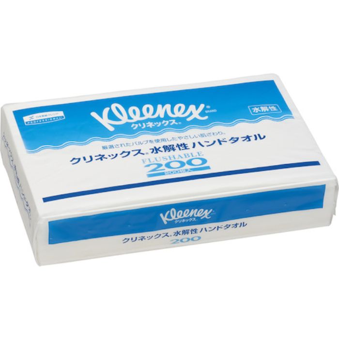 クレシア クリネックスハンドタオル200 水解性 35Pk(200枚/Pk)(Tcode:1142058)