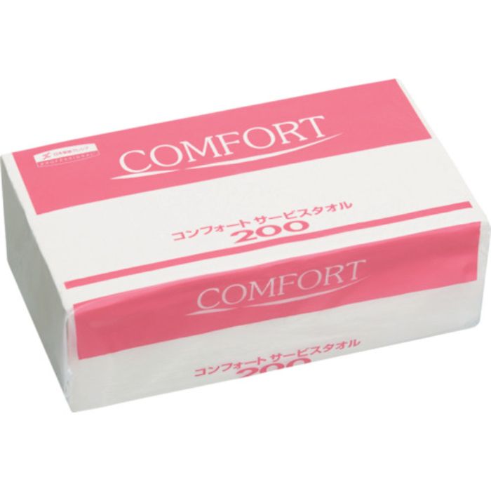 クレシア コンフォートタオル200(Tcode:4072197)