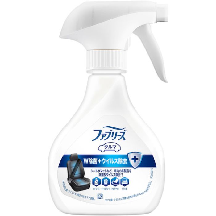 P&G ファブリーズ 車用 消臭スプレー W除菌+ウイルス除去 やさしいせっけん 本体 210mL(Tcode:4575921)