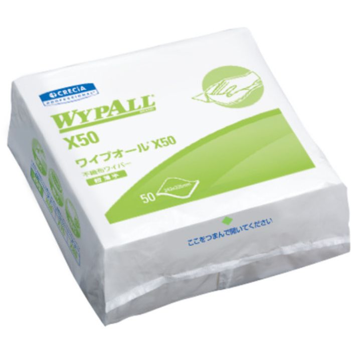 クレシア ワイプオール X50 4つ折り(薄手)(Tcode:3970418)