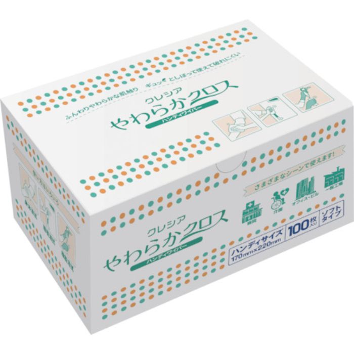 クレシア やわらかクロス ハンディワイパー(Tcode:3425813)