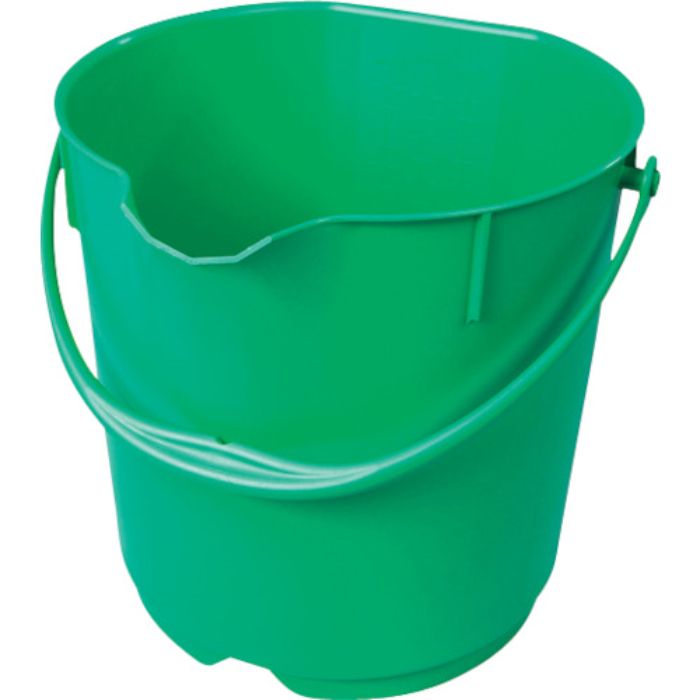 バーテック バーキンタX カラーバケツ 15L 緑 BKXCB-15G(Tcode:3377752)