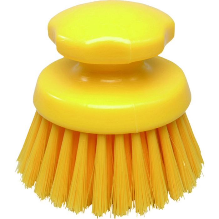 バーテック バーキュートプラス ハンドブラシ丸型 ソフト黄 BCP-RHSB3Y(Tcode:2021585)