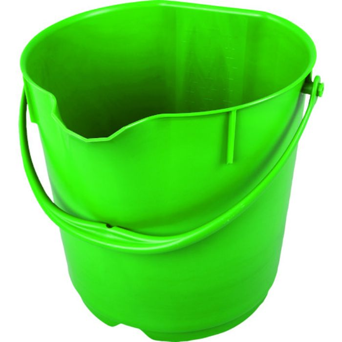 バーテック バーキュートプラス カラーバケツ 15L 緑 BCP-CB15G(Tcode:1953996)
