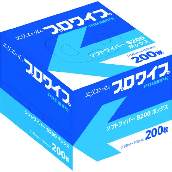 エリエール ウエス プロワイプ ソフトワイパーS200 200枚×72個入り(Tcode:3428231)