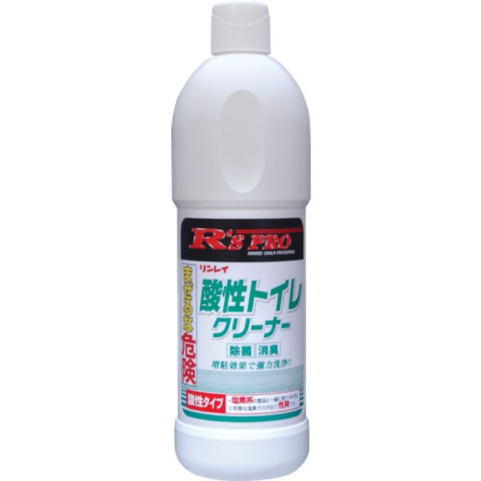 リンレイ R’sPRO 酸性トイレクリーナー 800ml(Tcode:4705394)
