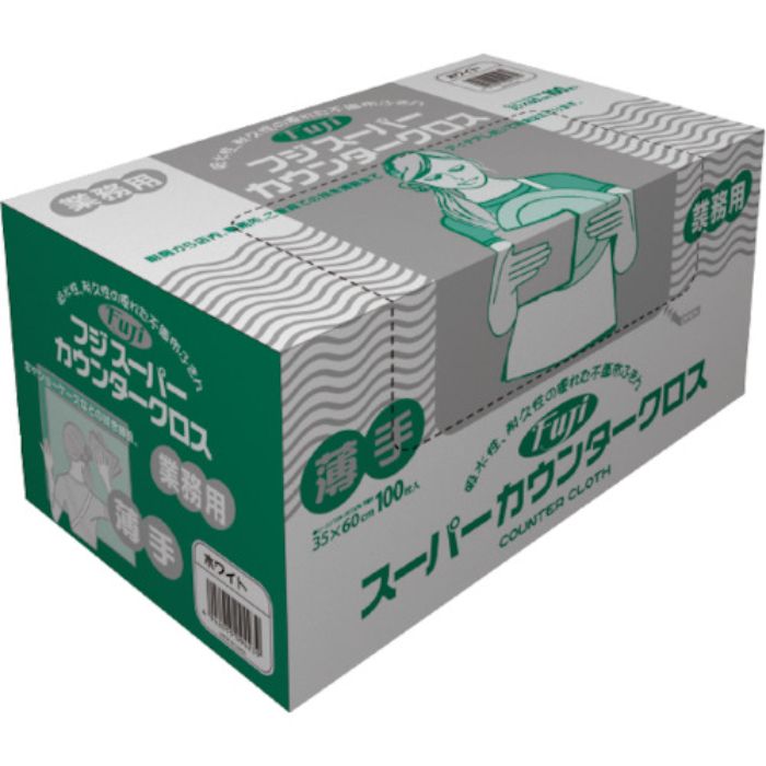 フジ フジスーパーカウンタークロス 薄手 グリーン(Tcode:3681199)