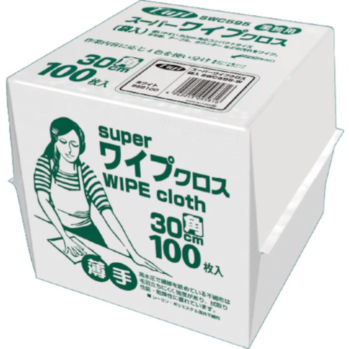 フジ フジスーパーワイプクロス ホワイト(袋入)(Tcode:3681197)