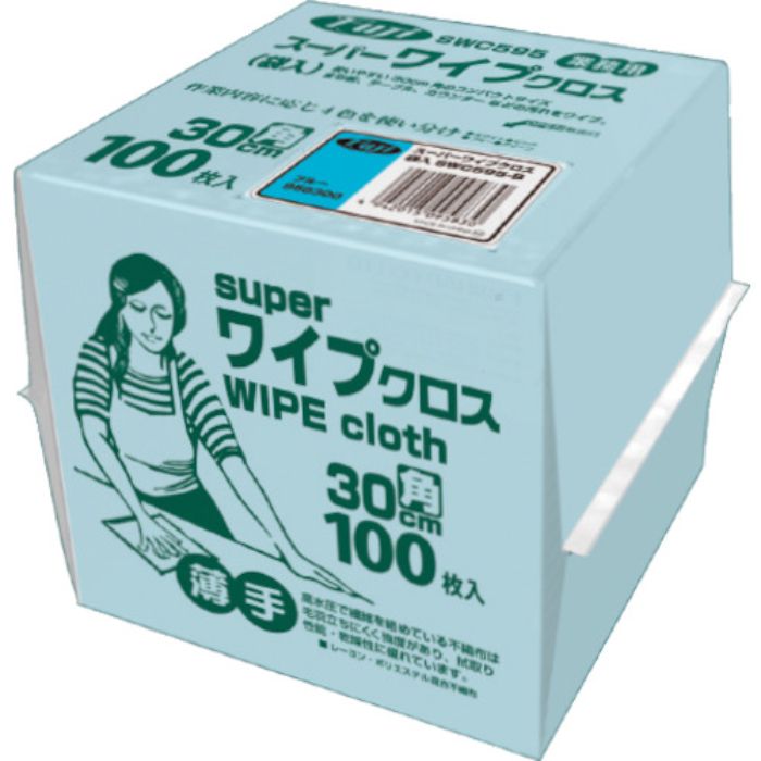 フジ フジスーパーワイプクロス ブルー(袋入)(Tcode:3681186)