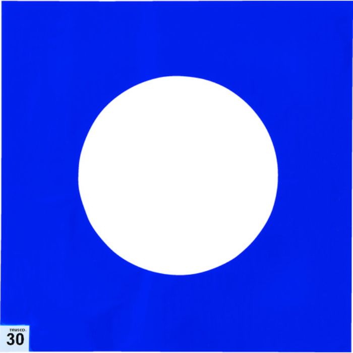 TRUSCO エアーシャワー用粘着シート 300X300 30枚 中粘度 青(Tcode:2064023)