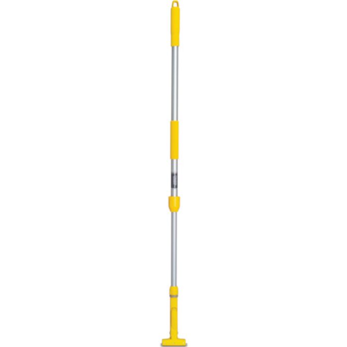 テラモト FXハンドルアルミ伸縮柄 1110〜1800mm イエロー(Tcode:3308529)
