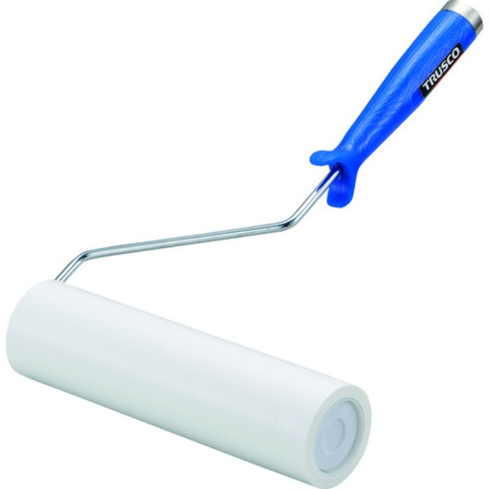TRUSCO クリーンルーム用粘着ローラー8インチ用ハンドル 粘着ローラー白1巻付 2重袋入(Tcode:1372456)