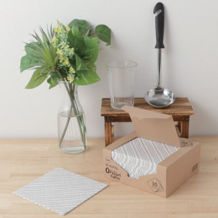 東京メディカル お料理ふきんDK 30x30cm グレー(30枚入)(Tcode:2362076)