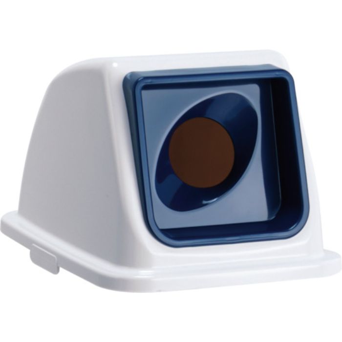 テラモト エコ分別カラーペールW65 蓋 紺丸穴 あきかん(Tcode:3111352)