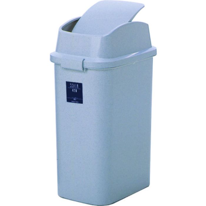 テラモト ゴミ箱 シャン420エコ ストーングレー(Tcode:8172964)