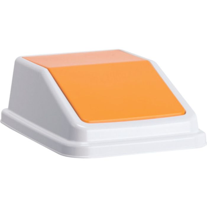 テラモト エコ分別トラッシュペールW40 蓋 黄 新聞・雑誌(Tcode:3109872)